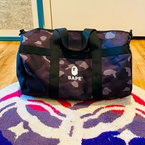 BAPE Onix Camo Duffle Bag